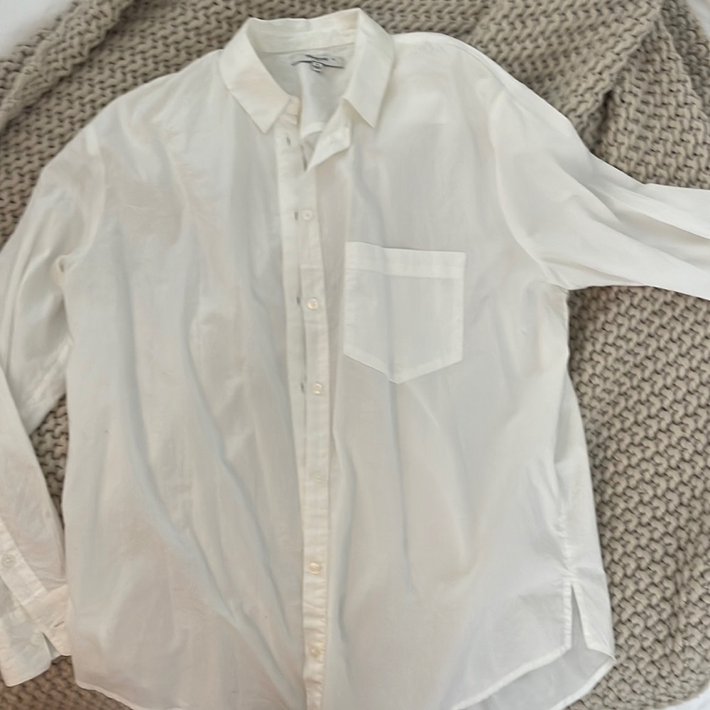 Madewell white button down